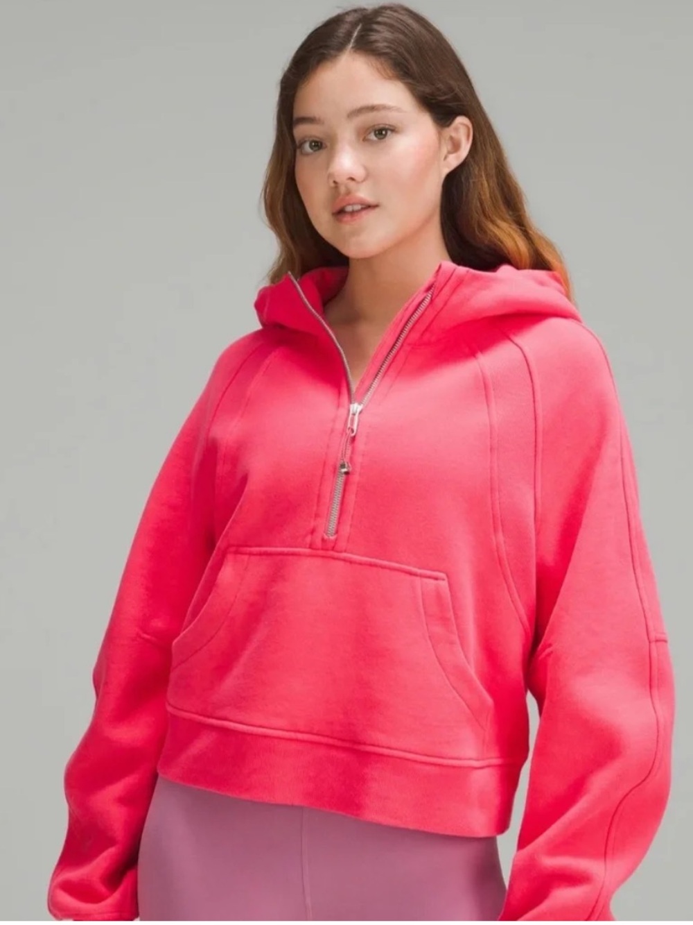 Lululemon Scuba Oversized Half Zip Hoodie M/L